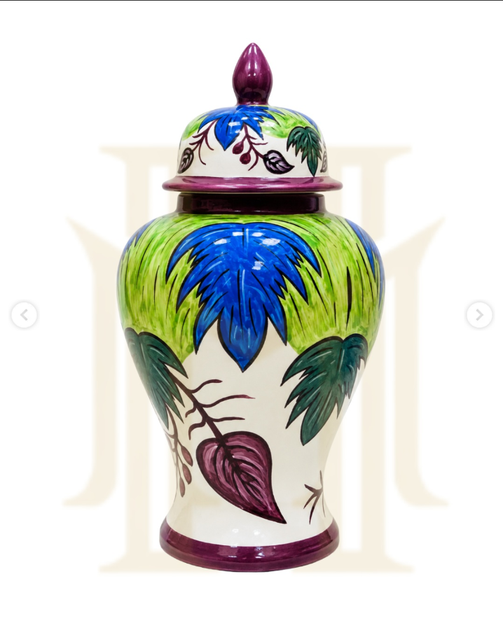 Ceramic Candy Jar (Hand Painted)