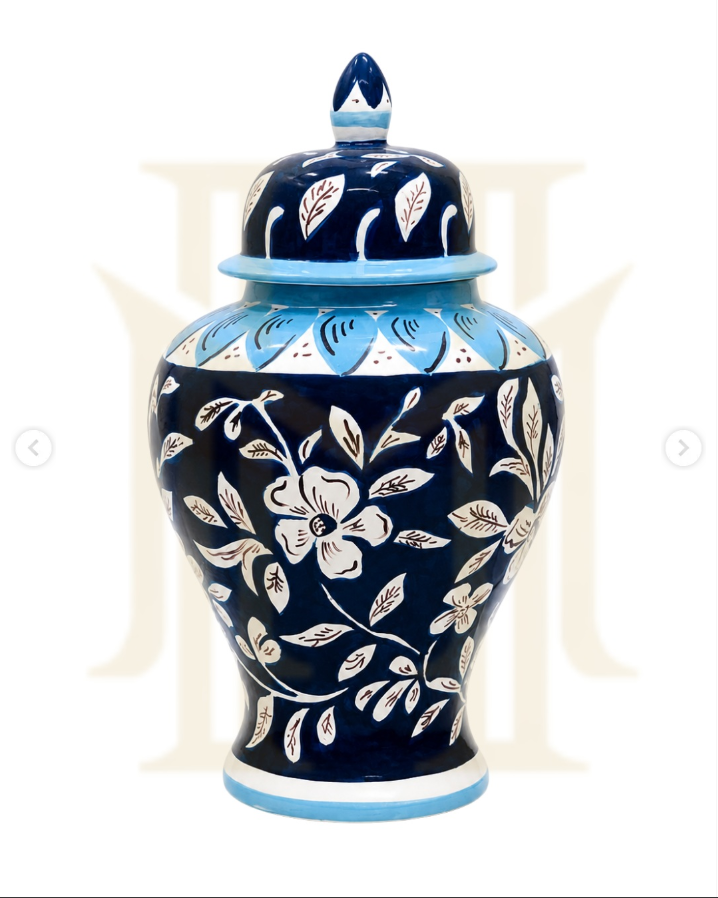 Ceramic Candy Jar (Hand Painted)