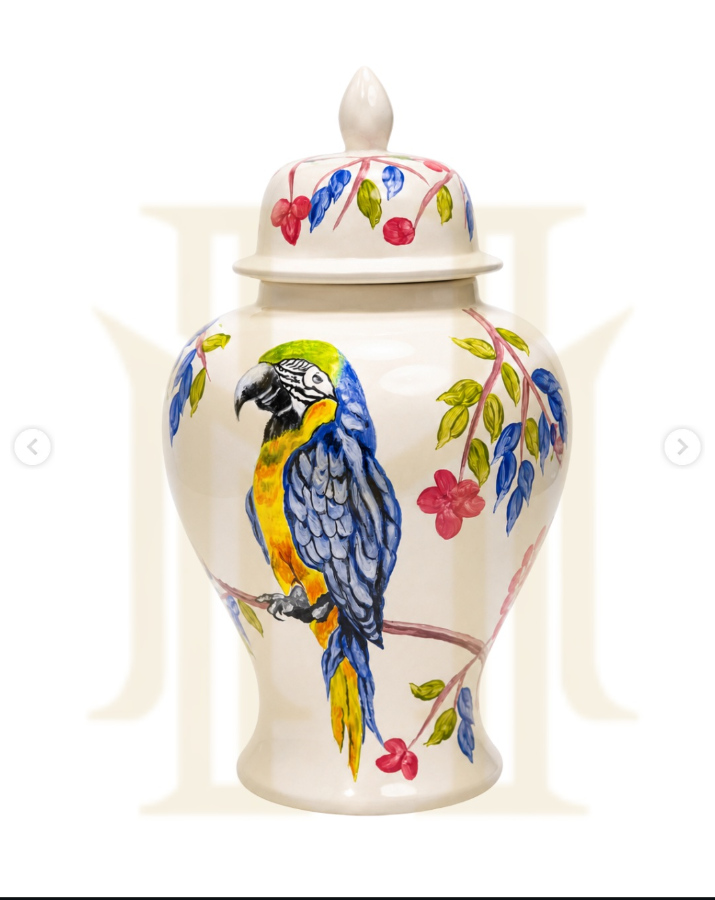 Ceramic Candy Jar (Hand Painted)