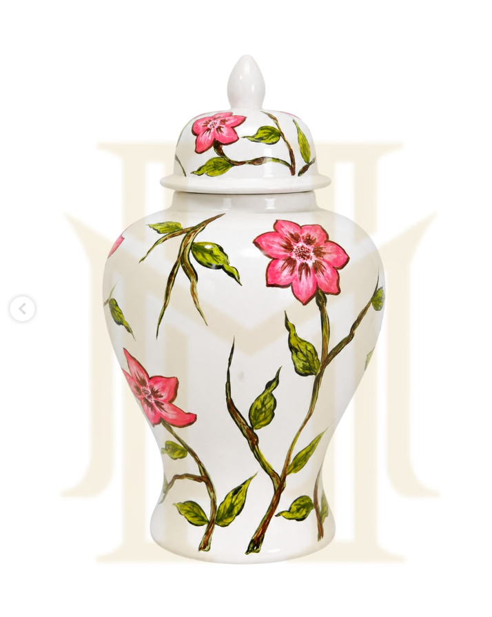 Ceramic Candy Jar (Hand Painted)