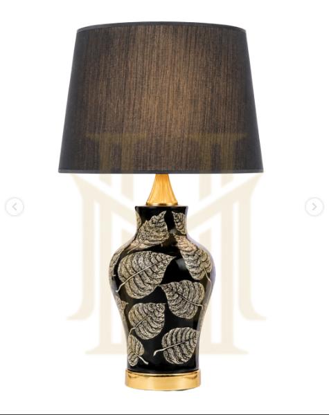 Hand-Painted Ceramic Table Lamp