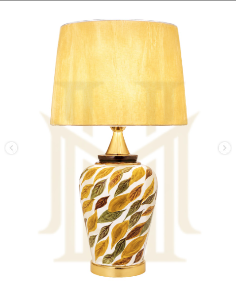 Hand-Painted Ceramic Table Lamp
