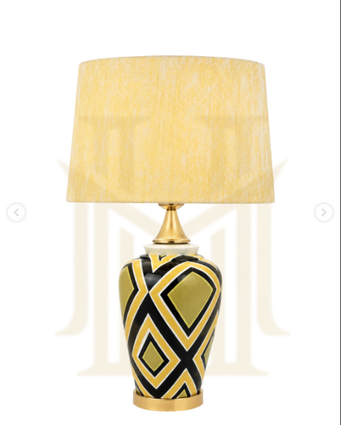 Hand-Painted Ceramic Table Lamp