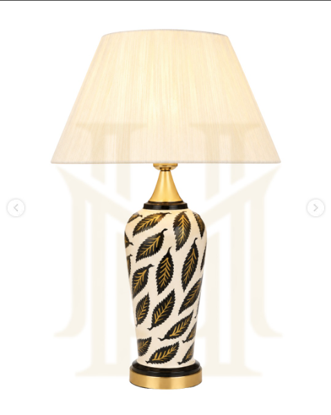Hand-Painted Ceramic Table Lamp