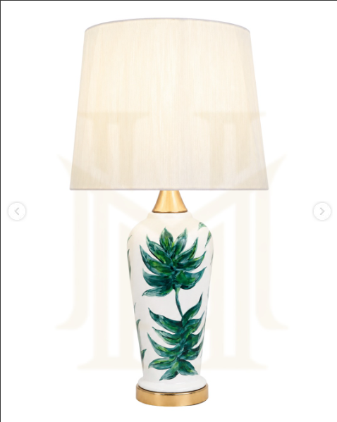 Hand-Painted Ceramic Table Lamp