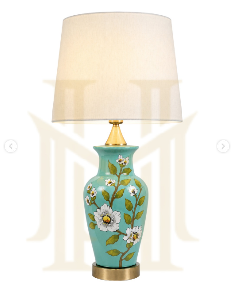Ceramic Table Lamp (Pair)