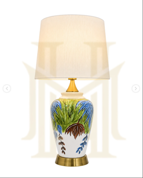 Ceramic Table Lamp (Pair)