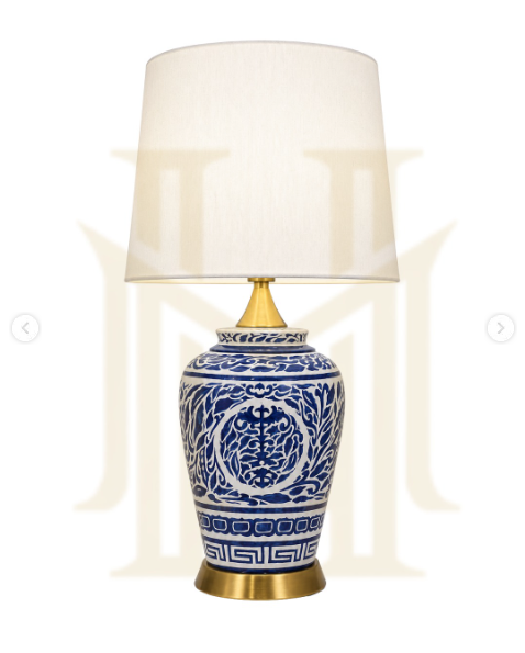 Ceramic Table Lamp (Pair)