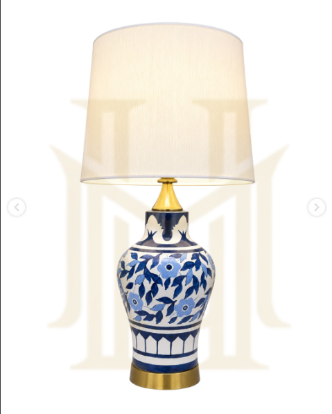 Ceramic Table Lamp (Pair)