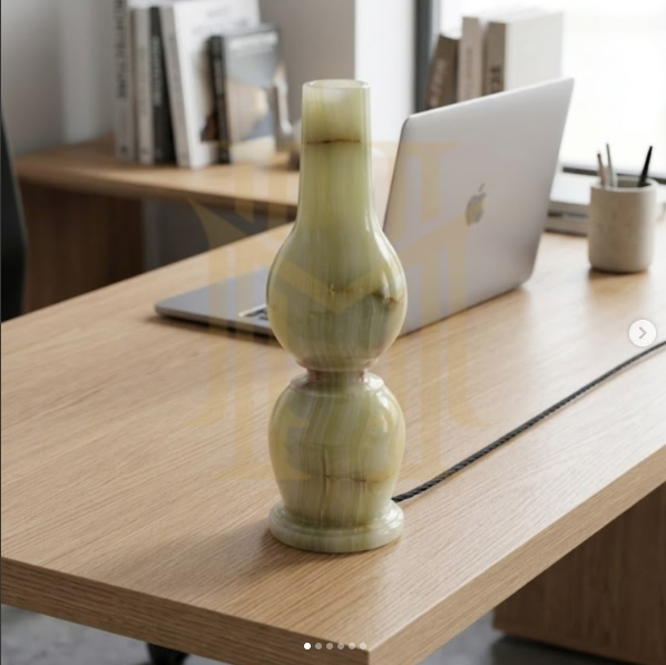 Premium Onyx Marble Table Lamp