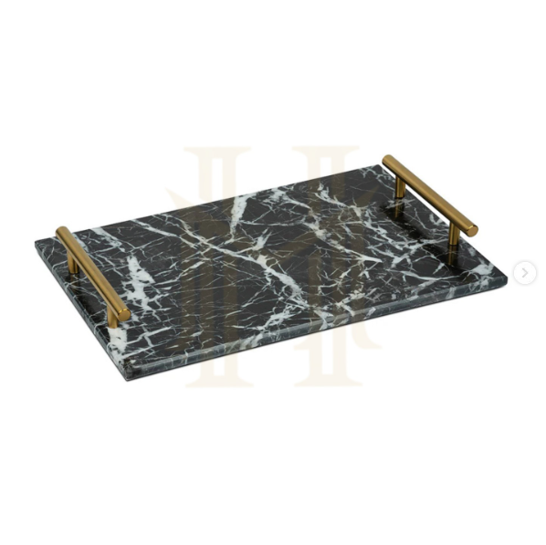 Black Marble Serving Tray (11 x 7 inches)