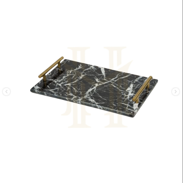 Black Marble Serving Tray (11 x 7 inches)