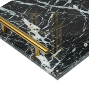 Black Marble Serving Tray (11 x 7 inches) - Image 4